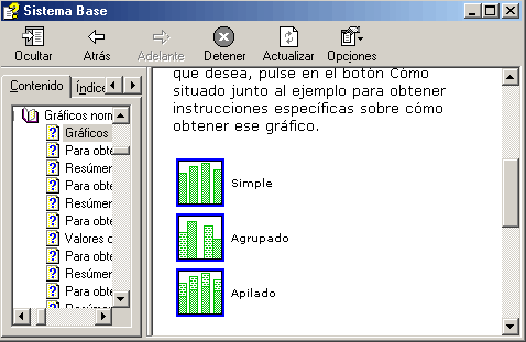 Seleccionar Graficos de la Galeria de Graficos de SPSS