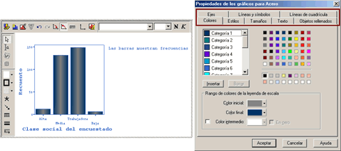 Aspecto Acero - (7-106) Ventana de Propiedades del Aspecto Acero: Edicion de las propiedades para crear un Aspecto Nuevo