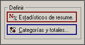 Seccion Definir - Tablas personalizadas de SPSS